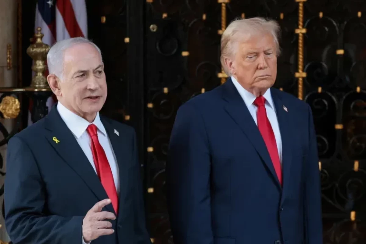 Israeli Prime Minister Benjamin Netanyahu , U.S. President Donald Trump