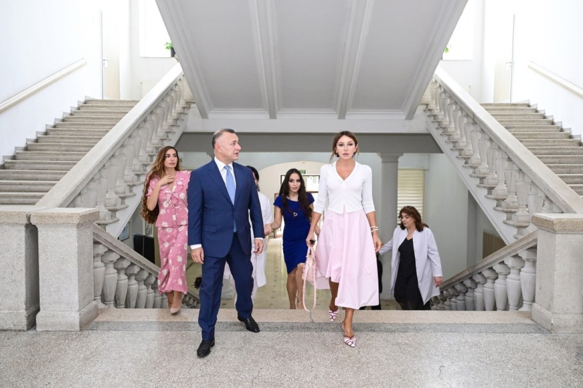 First Vice-President Mehriban Aliyeva visited Scientific Research Institute of Pediatrics