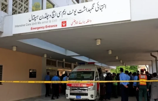 At least 14 newborns die in hospital fire in Pakistan’s capital