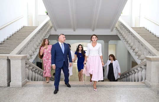 First Vice-President Mehriban Aliyeva visited Scientific Research Institute of Pediatrics