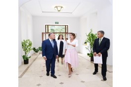 First Vice-President Mehriban Aliyeva visited Scientific Research Institute of Pediatrics