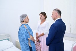 First Vice-President Mehriban Aliyeva visited Scientific Research Institute of Pediatrics