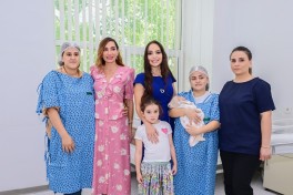 First Vice-President Mehriban Aliyeva visited Scientific Research Institute of Pediatrics