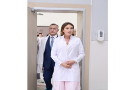 First Vice-President Mehriban Aliyeva visited Scientific Research Institute of Pediatrics