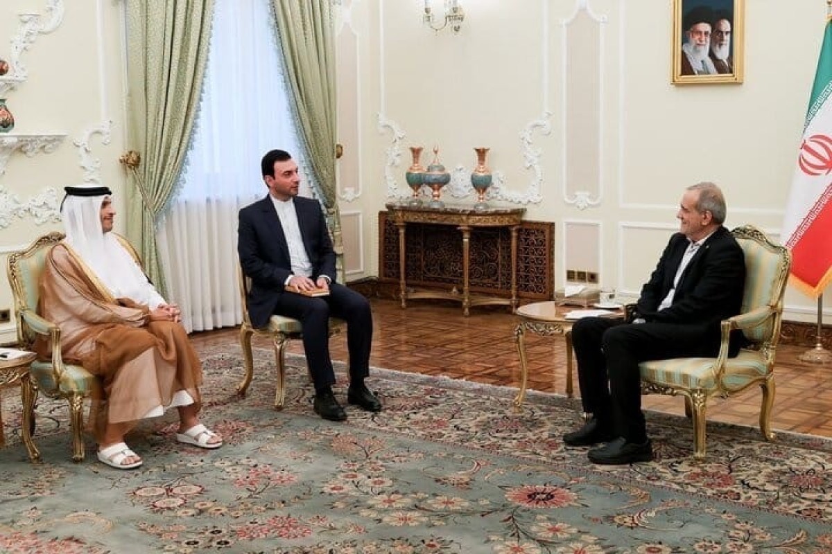 Pezeshkian tells Qatar PM Iran will not bow to US pressure
