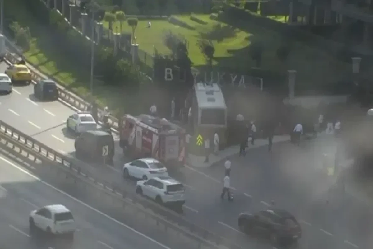 An IETT bus was involved in an accident in Istanbul: There are people injured