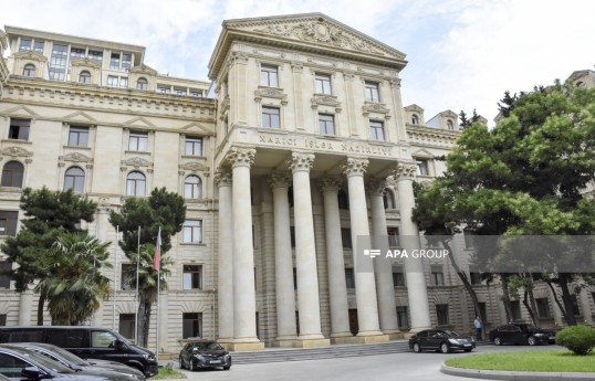 Azerbaijani MFA: Perpetrators of Balligaya massacre must be brought to justice