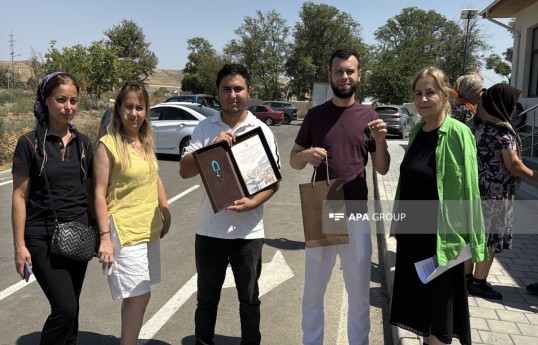 Next relocation to Jabrayil’s Shukurbayli and Horovlu villages takes place, residents receive keys to homes - PHOTO 