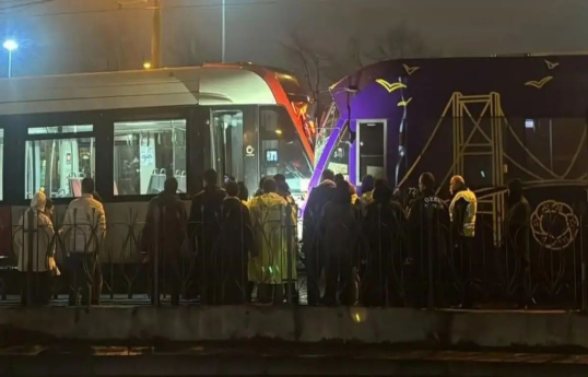 Two trams collided head-on in Istanbul, injured people reported