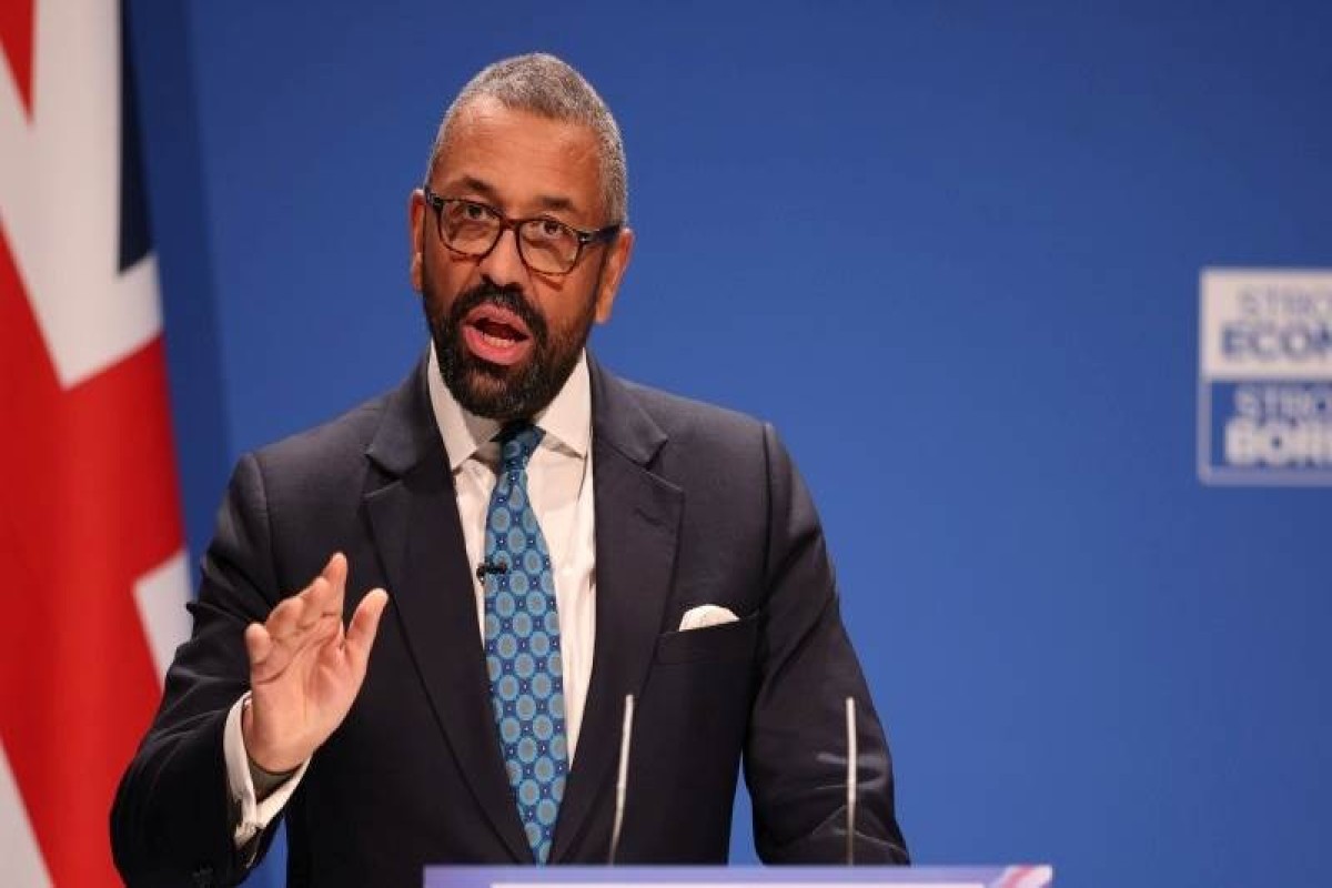 Former British Home and Foreign Secretary James Cleverly