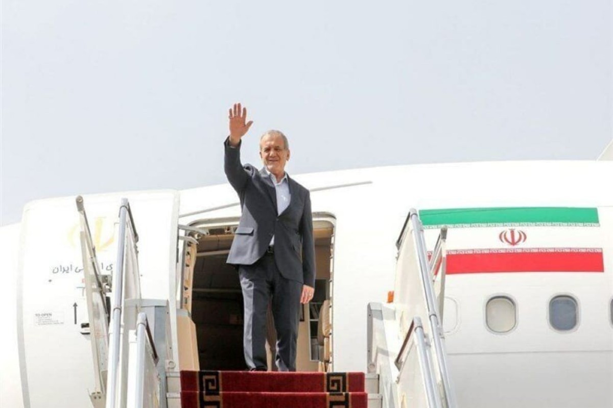 Iranian President Masoud Pezeshkian
