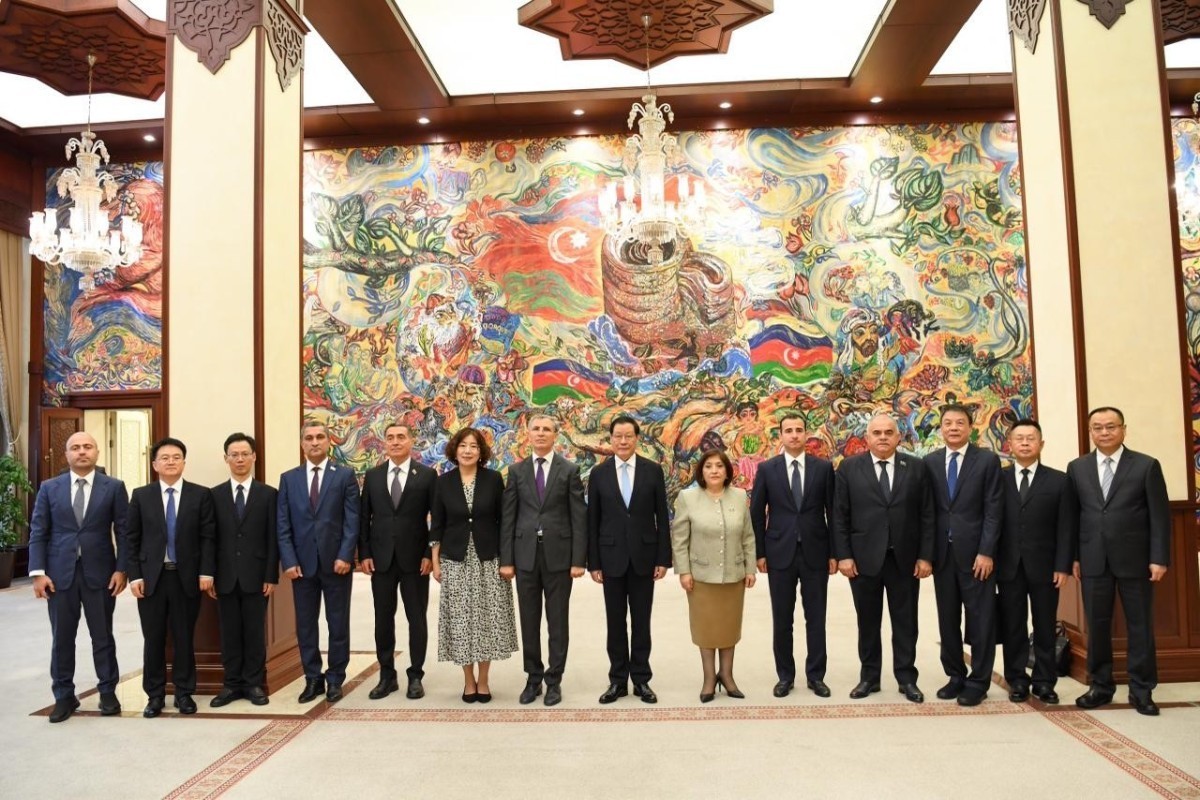 Azerbaijani Parliament Speaker meets China’s Chief Prosecutor - <span class="red_color">PHOTO