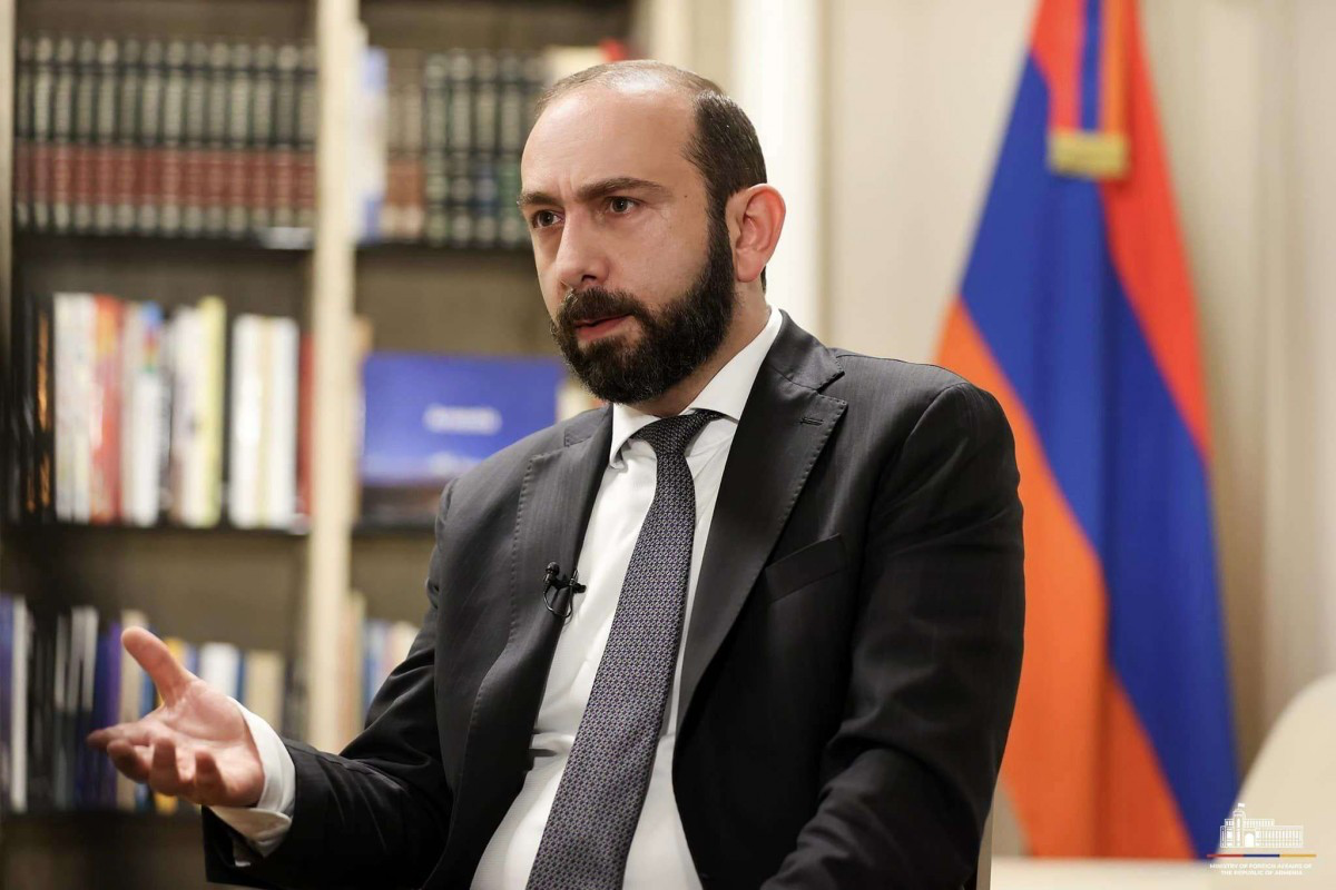 Armenian Foreign Minister Ararat Mirzoyan