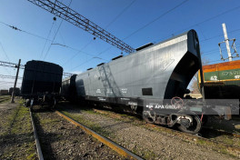 Russia ships grain to Armenia via Azerbaijan-PHOTO -VIDEO 
