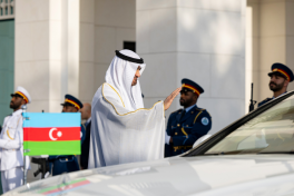 President Ilham Aliyev met with President of the United Arab Emirates in Abu Dhabi