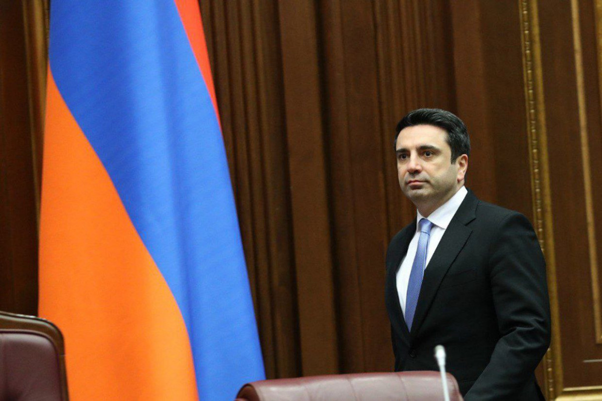 Armenian Parliament Speaker Alen Simonyan 