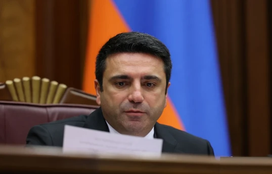 Armenian Parliament Speaker Alen Simonyan