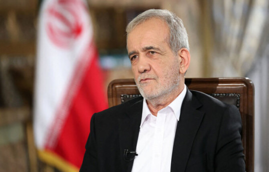 Iranian President Masoud Pezeshkian