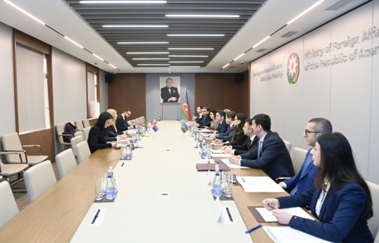 Azerbaijan, Serbia hold political consultations