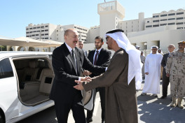 Presidents of Azerbaijan and UAE observed joint operational-tactical exercise Peace Shield – 2026 in Abu Dhabi -PHOTO 