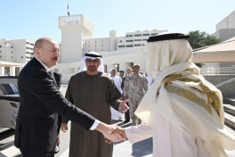 Presidents of Azerbaijan and UAE observed joint operational-tactical exercise Peace Shield – 2026 in Abu Dhabi -PHOTO 