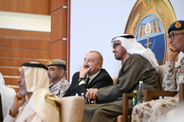 Presidents of Azerbaijan and UAE observed joint operational-tactical exercise Peace Shield – 2026 in Abu Dhabi -PHOTO 