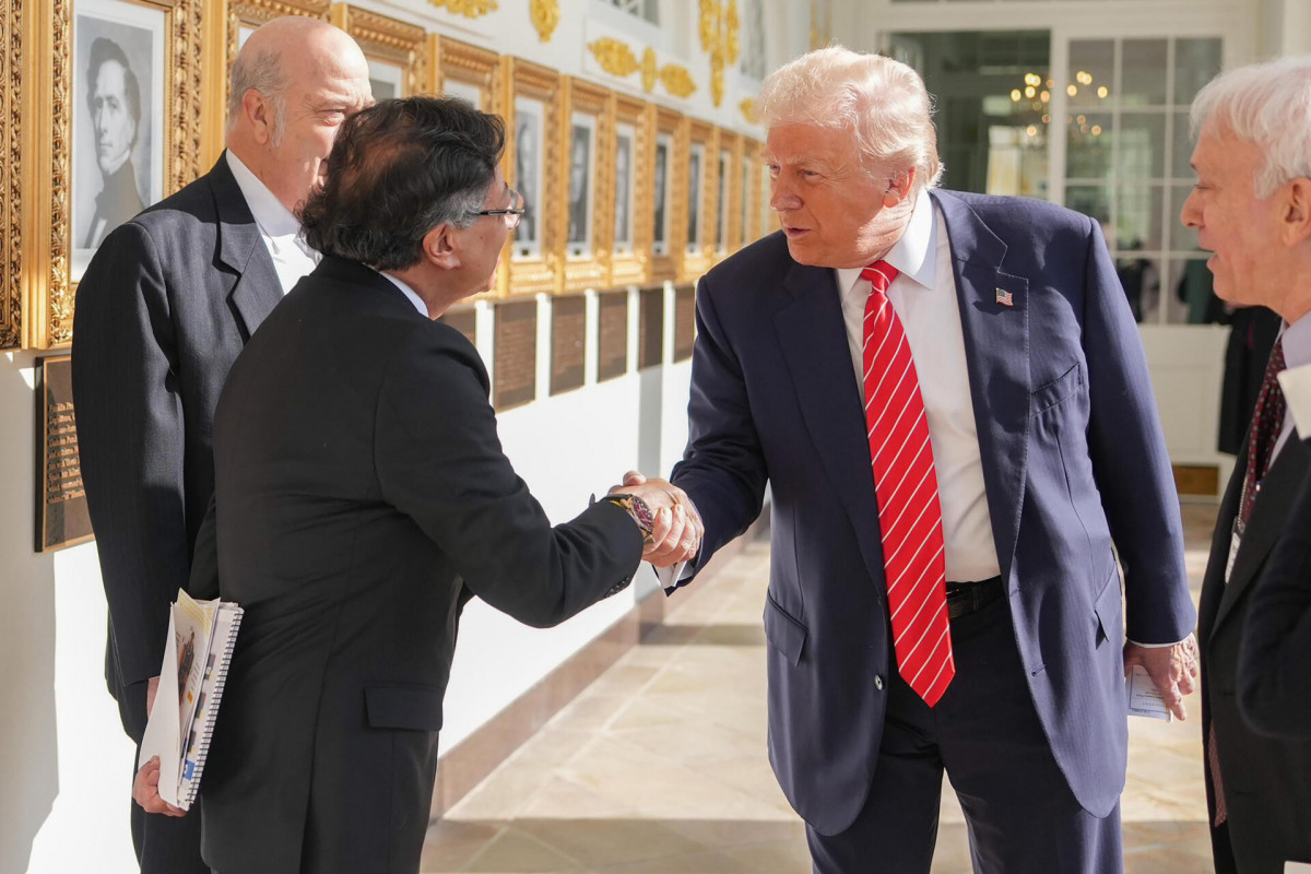 Colombian President Gustavo Petro, Donald Trump, US President
