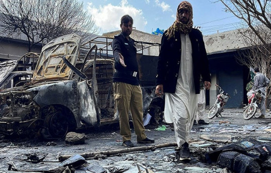 Pakistan sends helicopters, drones to end desert standoff; 58 dead