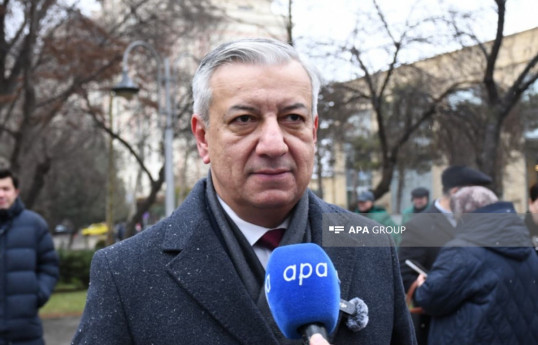 Uzbek Ambassador to Azerbaijan Bahrom Ashrafkhanov