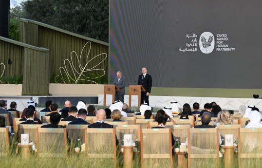 Prime Minister of the Republic of Armenia Nikol Pashinyan and President Ilham Aliyev