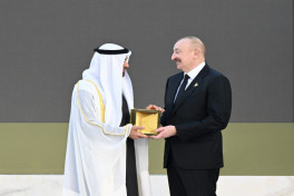 Abu Dhabi hosted awarding ceremony of Zayed Award for Human Fraternity, President Ilham Aliyev was presented with the award -VIDEO -UPDATED-4 