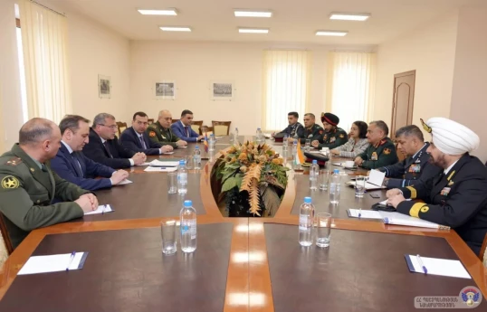 Armenia, India discuss issues of military-technical cooperation
