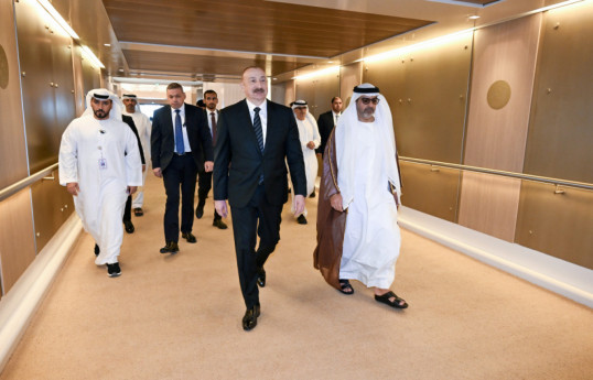 President Ilham Aliyev concluded visit to the United Arab Emirates