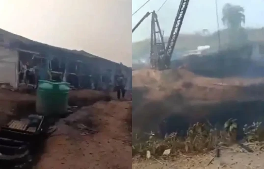 Sixteen people killed in blast at illegal mine in northeastern India
