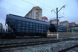 Next shipment of grain to Armenia transited through Azerbaijani territory-PHOTO -VIDEO 