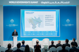 Azerbaijani Deputy PM comments on strategic importance of TRIPP at an international forum in Dubai