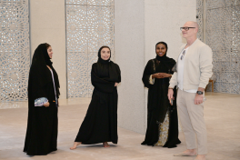 Leyla Aliyeva visits Louvre Abu Dhabi Museum and Abrahamic Family House