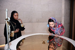 Leyla Aliyeva visits Louvre Abu Dhabi Museum and Abrahamic Family House
