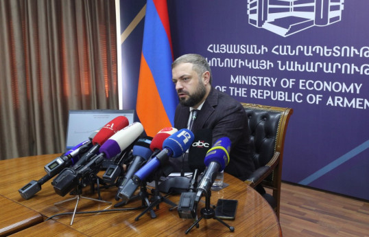 Armenian Minister of Economy Gevorg Papoyan