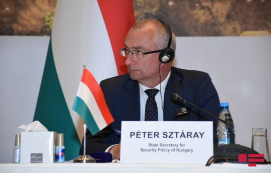 State Secretary for Security Policy and Energy Security at Hungary’s Ministry of Foreign Affairs and Trade, Peter Sztáray