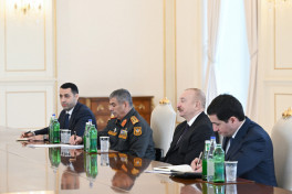 President Ilham Aliyev received Iranian delegation led by Minister of Defence and Armed Forces Logistics