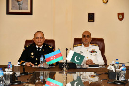Azerbaijan Naval Forces Commander visits Pakistan