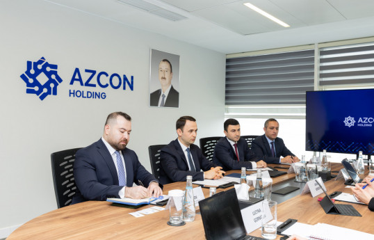 AZCON Holding discusses work on transport and urban mobility with IMF delegation