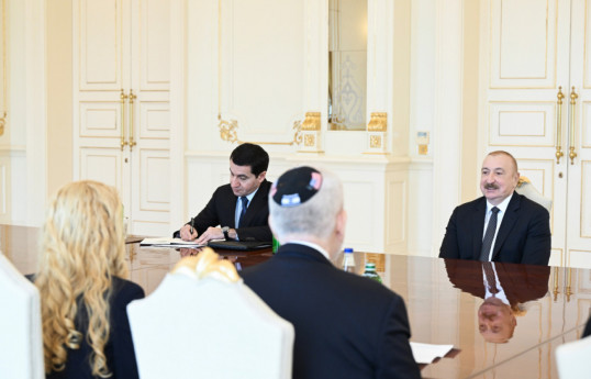 President Ilham Aliyev: Azerbaijan-U.S. relations have been successfully developing