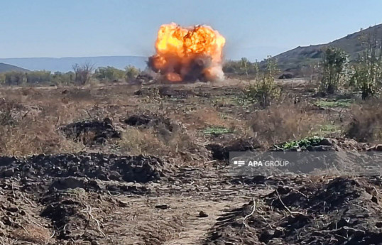 Azerbaijan's ANAMA discovers 105 landmines, 223 UXOs in liberated territories last month