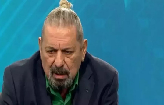 Turkish football commentator and former referee Erman Toroğlu