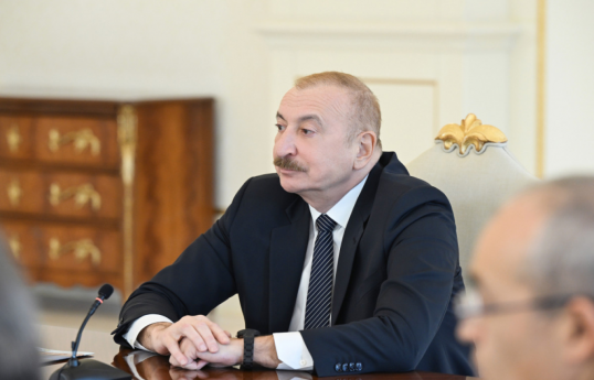 Ilham Aliyev, President of the Republic of Azerbaijan