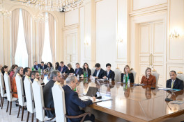 President Ilham Aliyev received delegation of the U.S. Chamber of Commerce-UPDATED 
