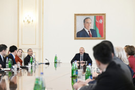 President Ilham Aliyev received delegation of the U.S. Chamber of Commerce-UPDATED 