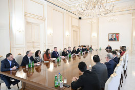 President Ilham Aliyev received delegation of the U.S. Chamber of Commerce-UPDATED 